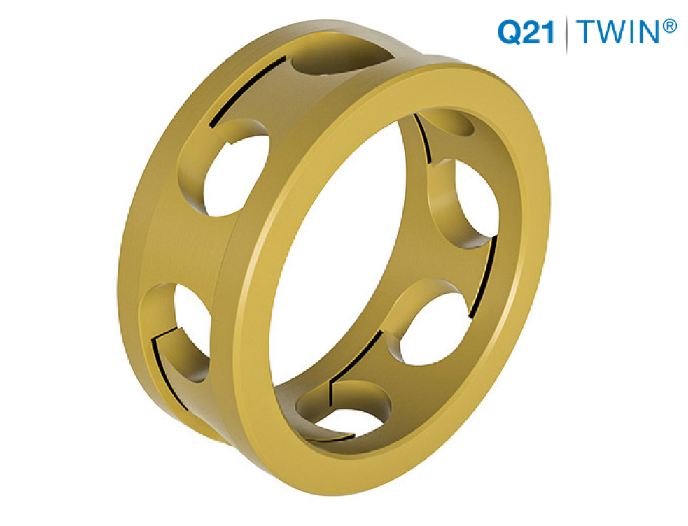 Q21TWIN: Patented Cage Design For Low Wear And Longer Lifespan